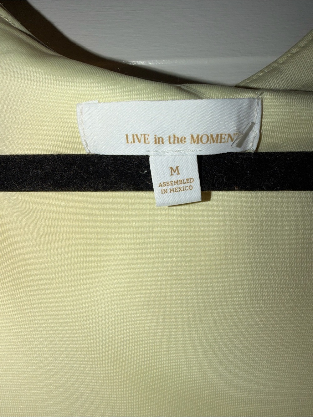 LIVE in the MOMENT Draped Tank Top – Size Medium – NWT - Picture 2 of 2